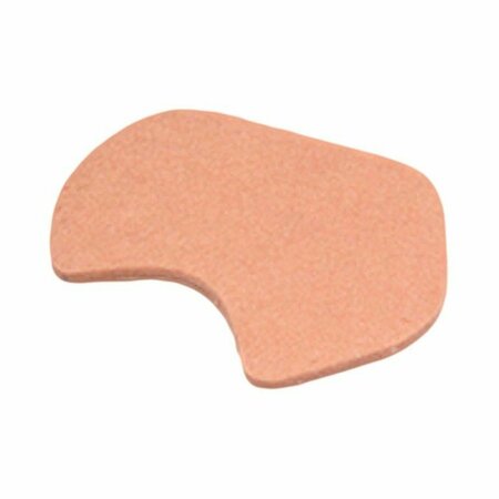 MCKESSON Beige Dancer Sesamoid Pad for Left Foot, 25PK 49226